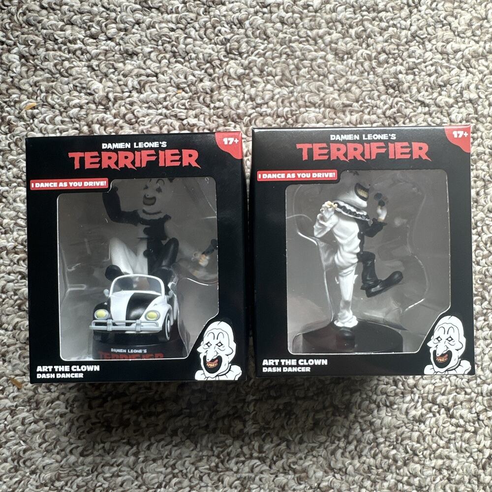 Damien Leones Terrifier Set Of Two Art The Clown Dash Dancers
